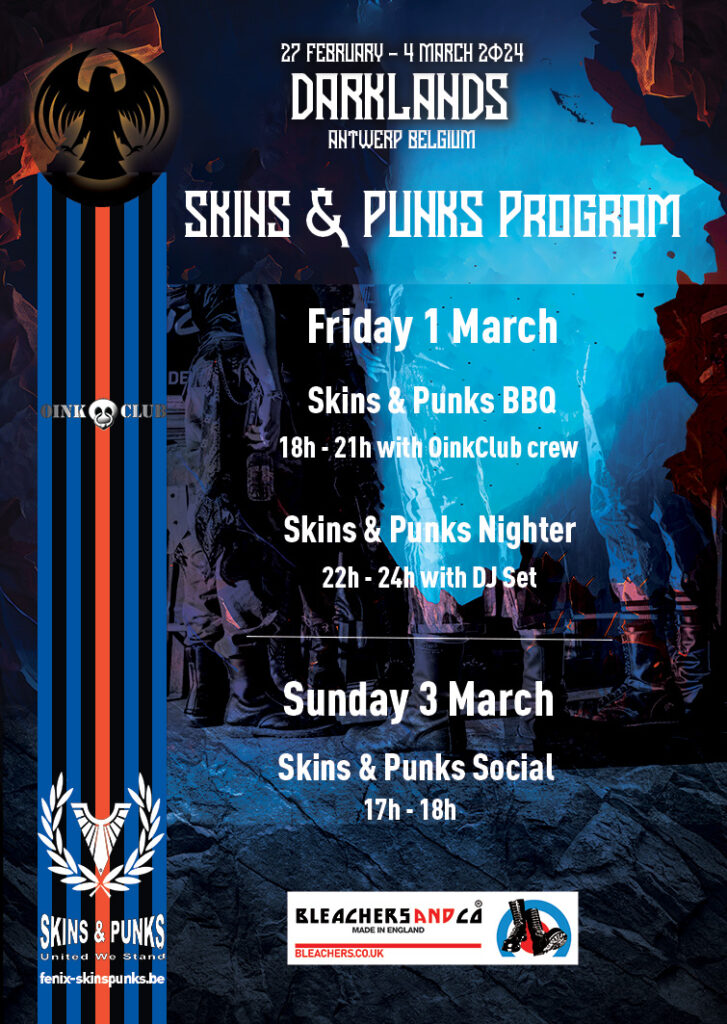 Event Darklands Skins & Punks United We Stand FENIX G.S.M
